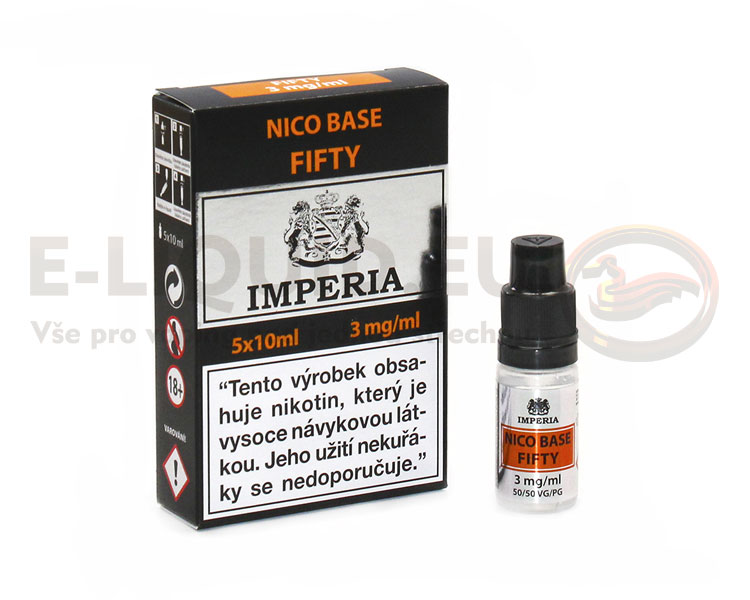 IMPERIA Nico Base FIFTY (50VG/50PG) 3mg - 5x10ml