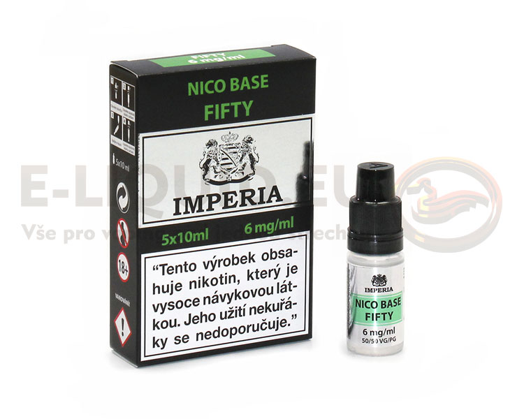 IMPERIA Nico Base FIFTY (50VG/50PG) 6mg - 5x10ml