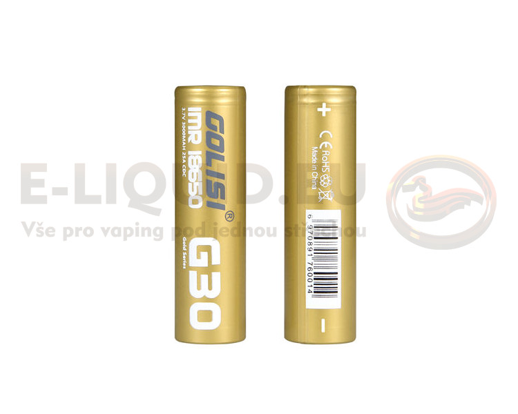 Baterie Golisi G30 - 18650 3000mAh 20A