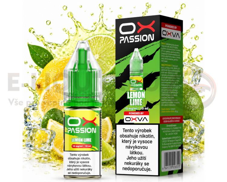 OXVA 10ml - Ox Passion salt - Lemon Lime