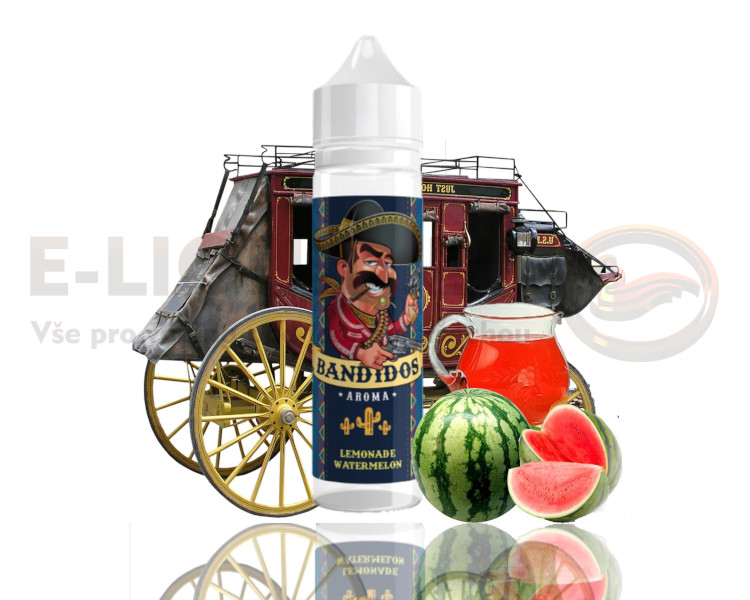 Bandidos - Příchuť Shake&Vape 10ml - Watermelon Lemonade