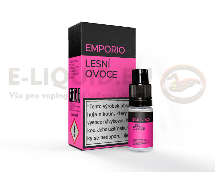 EMPORIO - Lesní ovoce 10ml Obsah nikotinu 18mg/ml