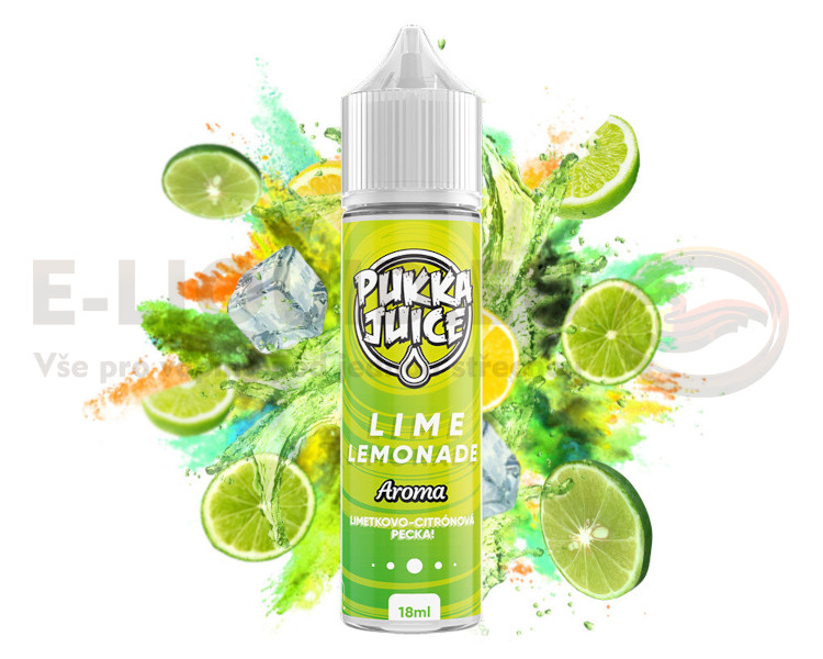 Pukka Juice S&V 18ml - Lime Lemonade (Limetková limonáda)