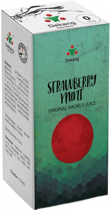 Dekang Classic 10ml - Strawberry (Jahoda s mátou)