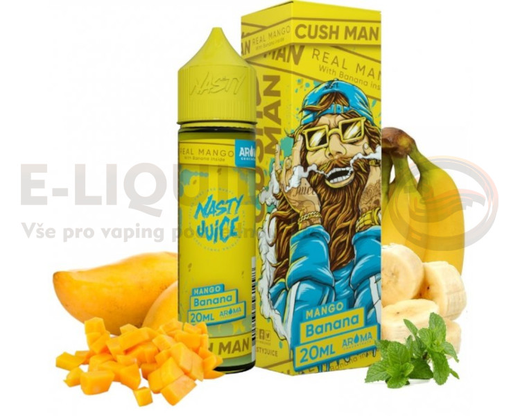 Nasty Juice - CushMan S&V 20ml - Banana Mango