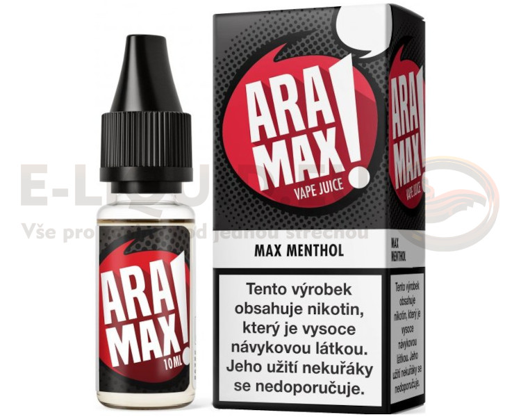 ARAMAX liquid Max Menthol 10ml nikotin 18mg/ml