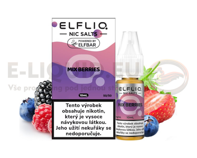 ELFLIQ 10ml - Nic SALT Mix Berries