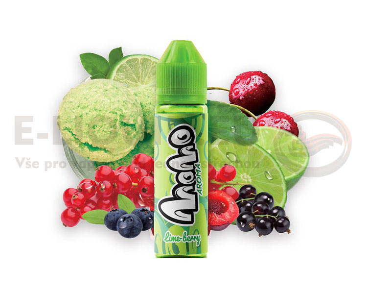 Příchuť Momo S&V 20ml - Lime Berry (Limetková zmrzlina)