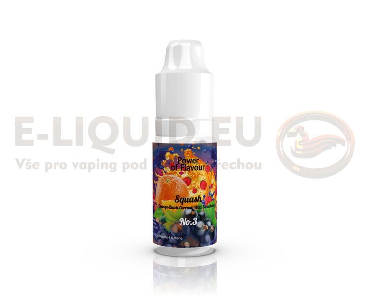 Power of Flavour - příchuť 10ml - No. 3 (Pomeranč, černý rybíz,