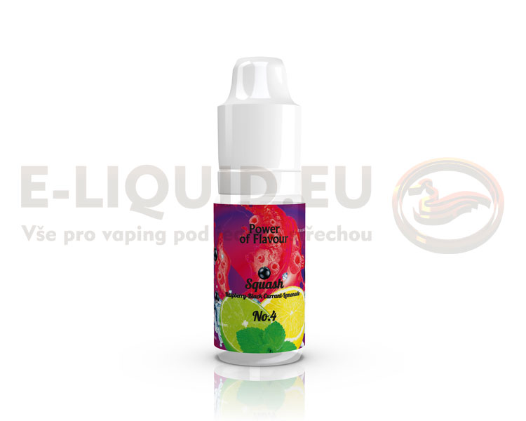 Power of Flavour - příchuť 10ml - No. 4 (Maliny, černý rybíz, di