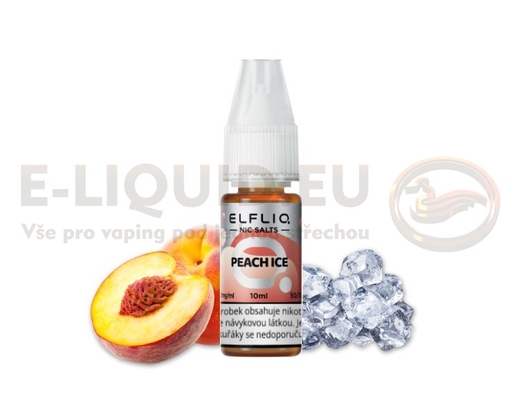 ELFLIQ 10ml - Nic SALT Peach Ice