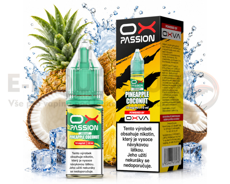 OXVA 10ml - Ox Passion salt - Pineapple Coconut