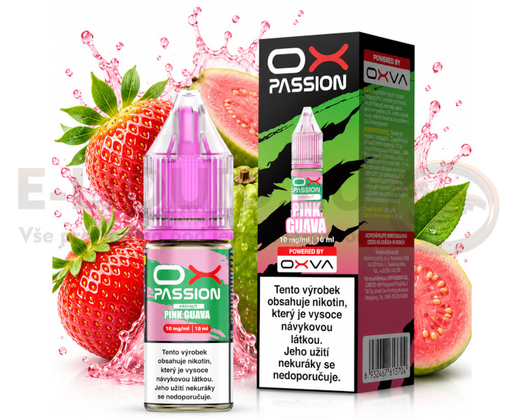 OXVA 10ml - Ox Passion salt - Pink Guava