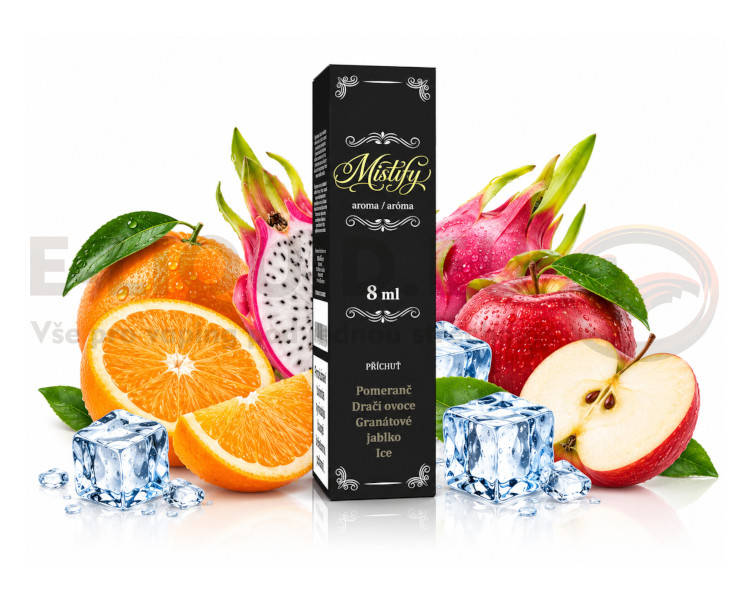 Mistify - Příchuť Shake & Vape - Pomeranč Dračí ovoce Granátové jablko Ice