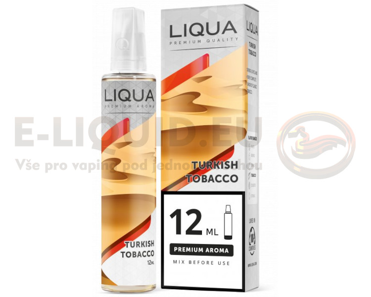 Liqua - Příchuť Mix & Go 12ml - Turkish Tobacco