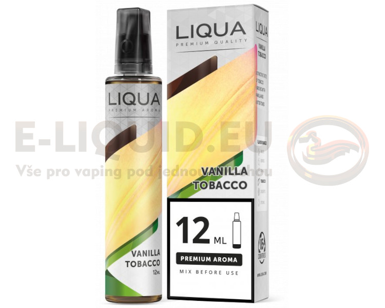 Liqua - Příchuť Mix & Go 12ml - Vanilla Tobacco