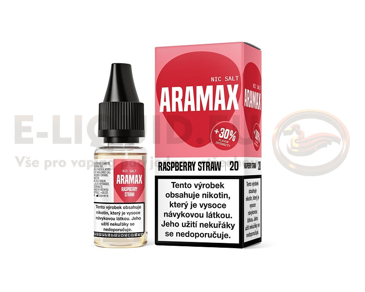 ARAMAX salt 10ml - Raspberry Straw