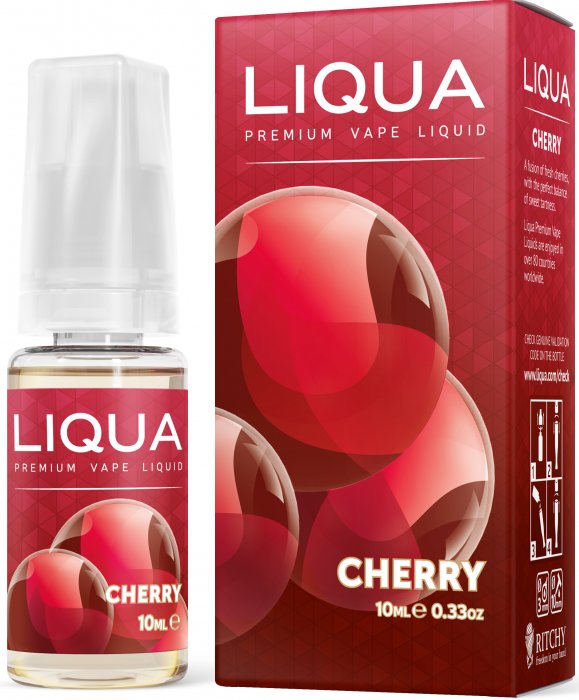 LIQUA Elements - Cherry (Višeň) 10ml Síla nikotinu 3mg/ml