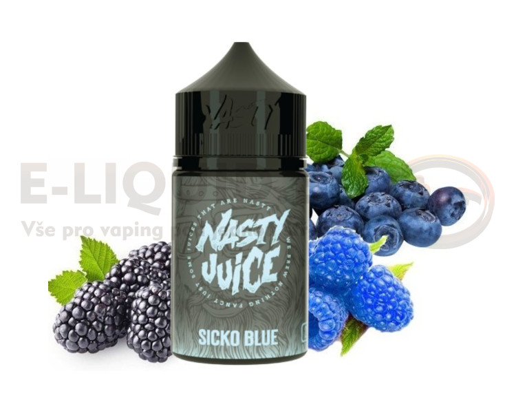 Nasty Juice - Berry S&V 20ml - Sicko Blue