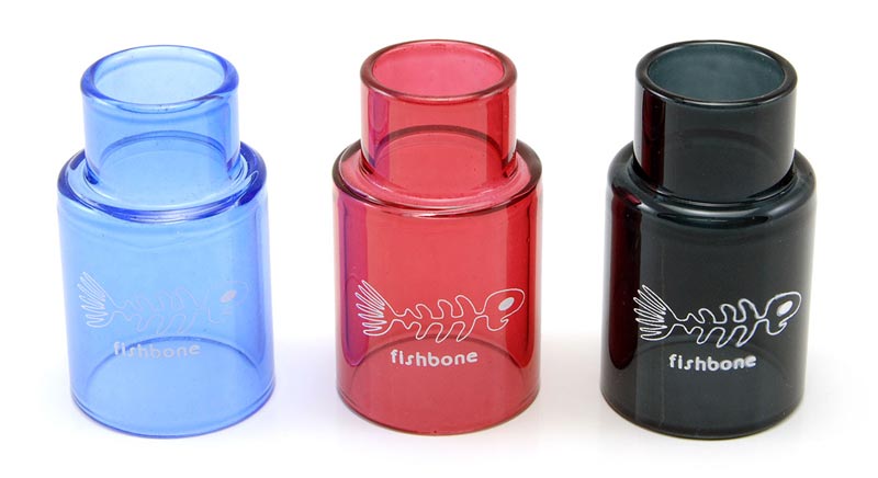 Náhradní tělo pro atomizer Fishbone - pyrex sklo barva černá