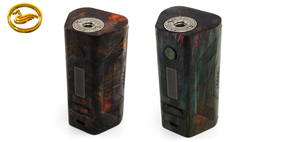Smoant Battlestar 200W TC BOX MOD - stabilizované dřevo