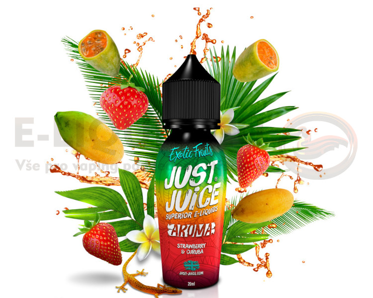 Just Juice S&V 20ml - Strawberry & Curuba (Jahoda &