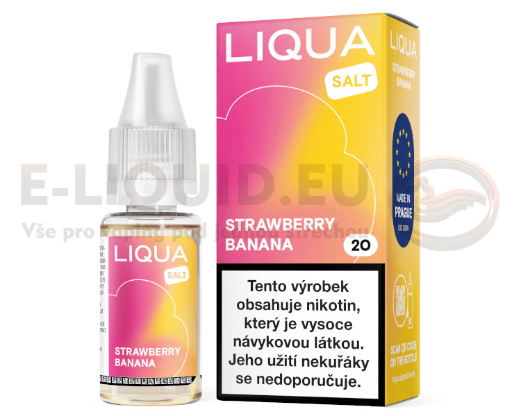 LIQUA salt 10ml - Strawberry Banana