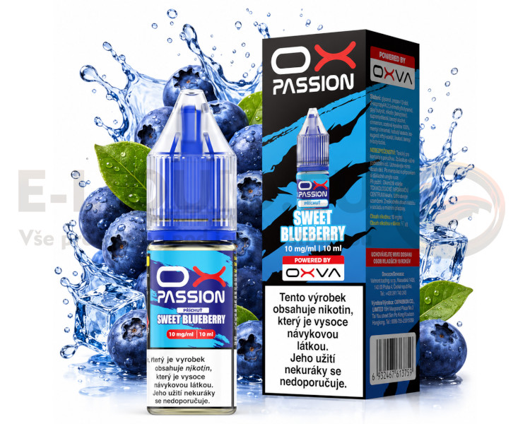 OXVA 10ml - Ox Passion salt - Sweet Blueberry