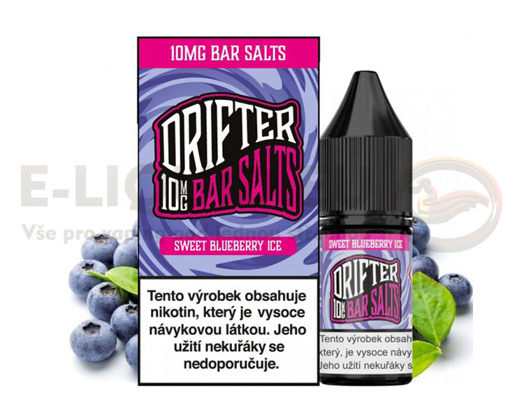 Drifter Bar Salts 10ml - Sweet Blueberry Ice