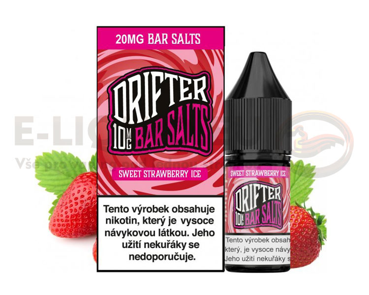 Drifter Bar Salts 10ml - Sweet Strawberry Ice