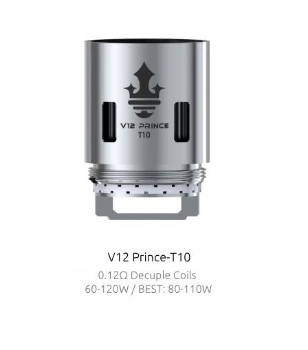 Žhavící hlava Smok V12 Prince T10 0,12ohm