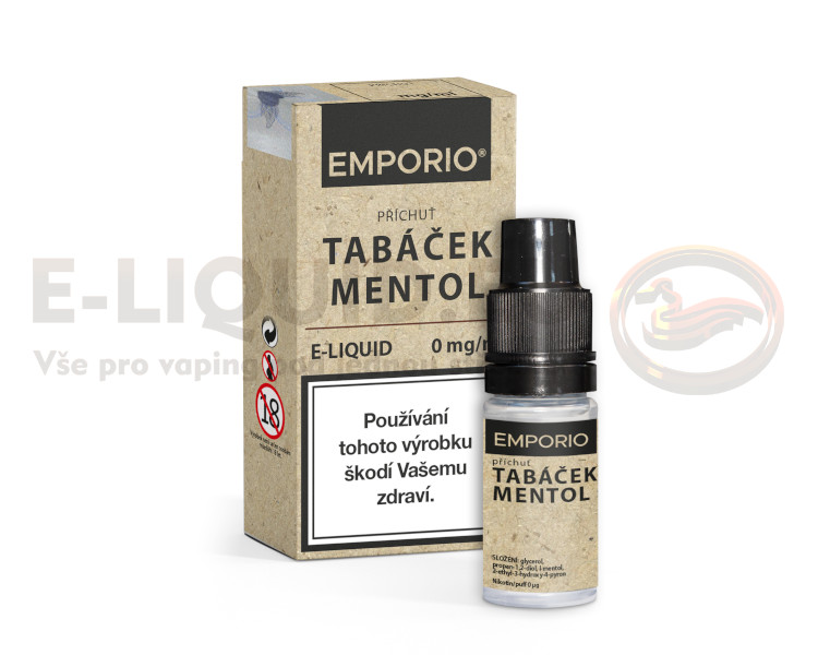 EMPORIO - Tabáček Mentol 10ml
