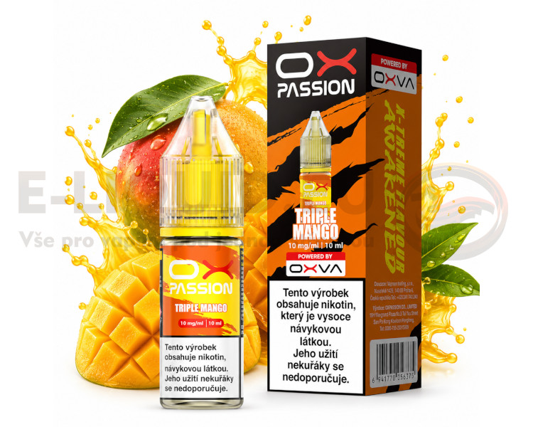 OXVA 10ml - Ox Passion salt - Triple Mango
