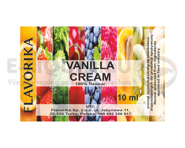 INAWERA příchuť 10ml - Vanilla Cream
