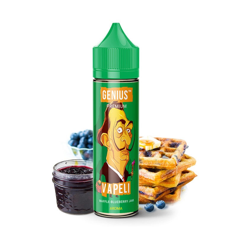 ProVape 20ml - Genius - Vapeli (Vafle s borůvkovým džemem)