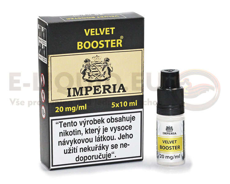 IMPERIA Velvet Booster 20mg - 5x10ml (VG80/PG20)