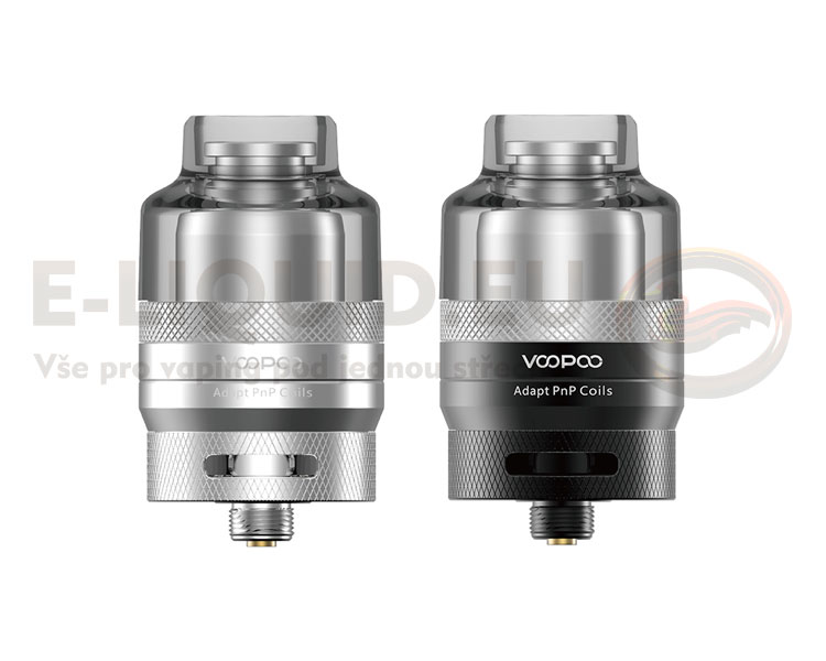 VooPoo RTA Pod Tank barva stříbrná