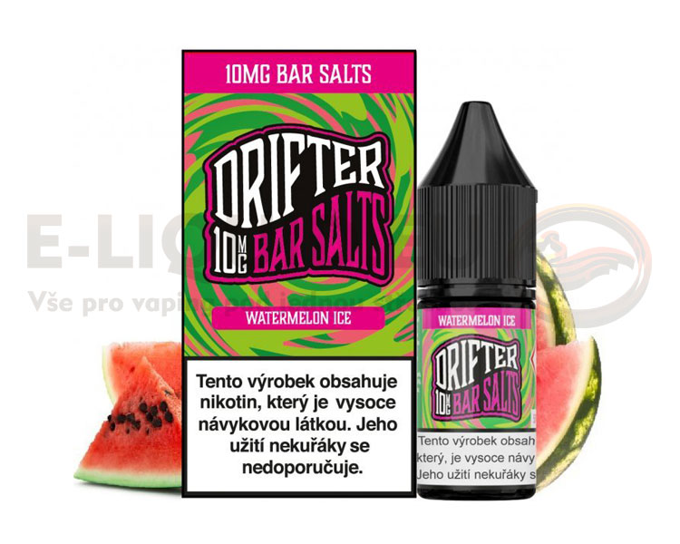 Drifter Bar Salts 10ml - Watermelon Ice