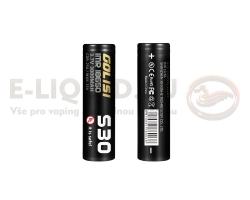Baterie Golisi S30 - 18650 3000mAh 35A  Baterie Golisi S30 - 18650 3000mAh 35A